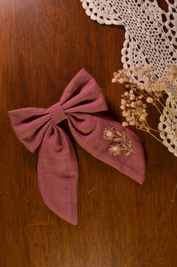 Embroidered Bows