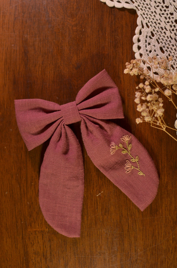 Embroidered Bows